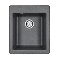 Кухонная мойка Paulmark Kante PM104249-DG 41,5*49 графит