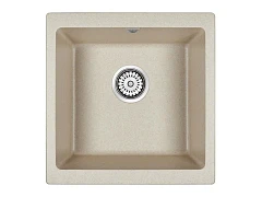 Кухонная мойка Paulmark Gera PM104546-BE 45*46 бежевая