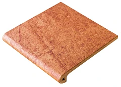 Ступень фронтальная Gres Aragon Jasper 901637 33*33 Peldaño Redondo Marrón