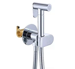 Гигиенический душ со смесителем Rush Capri CA1435-97 с прогрессивным картриджем скрытый монтаж хром