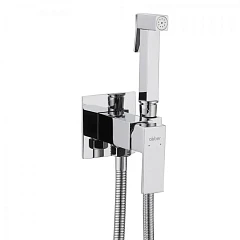 Гигиенический душ со смесителем ABBER Daheim AF8226 скрытый монтаж хром