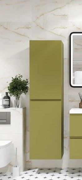 Пенал Art&Max Бьянки/Bianchi 40 оливковый матовый L/R