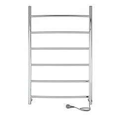 Электрический полотенцесушитель Indigo Arc 50*80 L/R серебристый