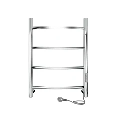 Электрический полотенцесушитель Indigo Arc Lux 40*60 L/R серебристый