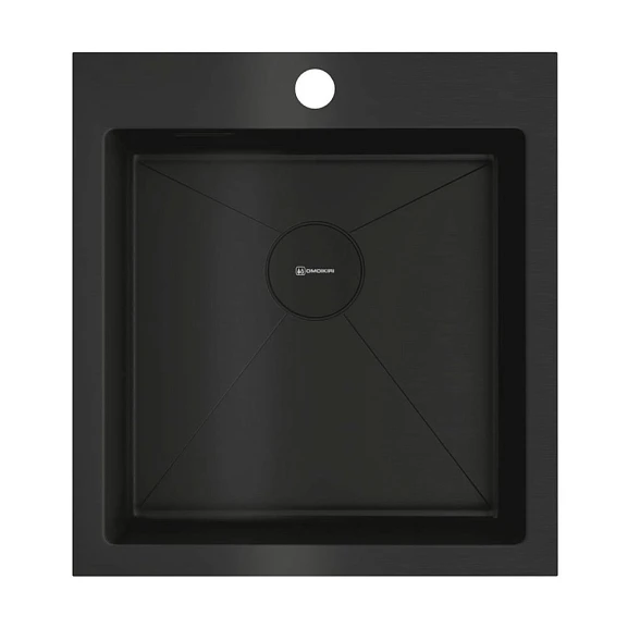 Кухонная мойка Omoikiri Akisame 46*51 графит