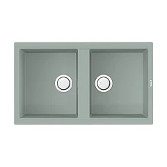 Кухонная мойка Omoikiri Kitagawa 86*51 wind green двойная