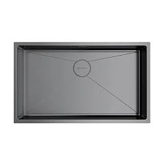 Кухонная мойка Omoikiri Taki 74*44 вороненая сталь