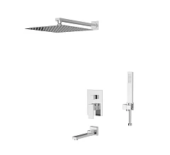 Душевой комплект DQ Bayern Liszt DA1515601A04 с изливом хром