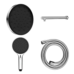 Душевой комплект Vincea Inspire VSHH-3I2AHCH без смесителя скрытый монтаж хром