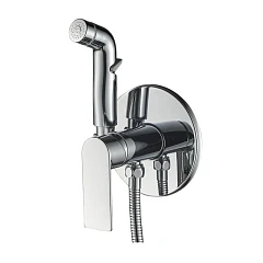 Гигиенический душ со смесителем Haiba HB55505 скрытый монтаж хром