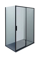 Душевой уголок Aquanet Pleasure Evo AE65-N100-BT 100*90*190 L/R черн.анод./прозр. Easy Clean без поддона