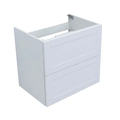 Тумба под раковину Aquanet Терра 70 белый матовый Soft Touch (тактильный матовый)