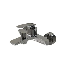 Смеситель Knotlor Finesse KN-42 для ванны и душа с душевыми аксессуарами хром