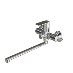 Смеситель Knotlor ErgoFit KN-33 универсальный с душевыми аксессуарами хром