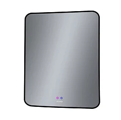 Зеркало Grossman Elegans-норма Black 70*80 Led подсветка с сенсорным выключателем и подогревом