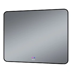 Зеркало Grossman Elegans-норма Black 100*80 Led подсветка с сенсорным выключателем и подогревом