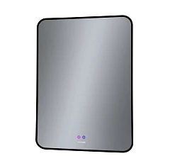 Зеркало Grossman Elegans-норма Black 60*80 Led подсветка с сенсорным выключателем и подогревом
