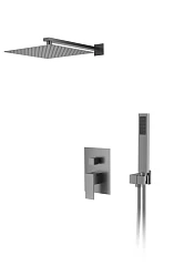 Душевой комплект DQ Bayern Liszt DA1515706A04 серый графит