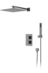 Душевой комплект DQ Bayern Liszt DA2515706A04 с термостатом серый графит