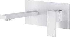 Смеситель DQ Bayern Liszt DA1514408 для раковины скрытый монтаж матовый белый