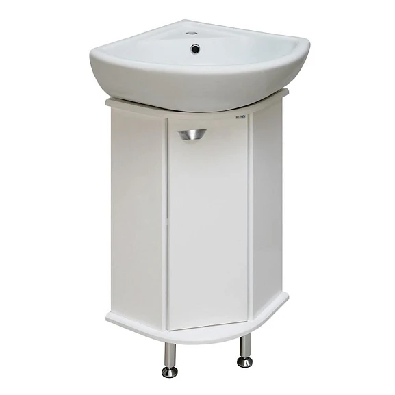 Тумба под раковину Runo Браво 40 угловая