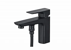Смеситель на борт ванны Aquatek Вега AQ1044MB на 1 отверстие черный матовый