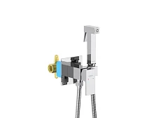 Гигиенический душ со смесителем Aquatek Либра AQ1022CR скрытый монтаж хром