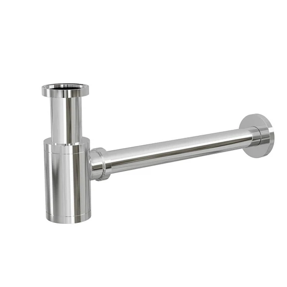 Сифон для раковины DQ DC9074 глянцевый хром