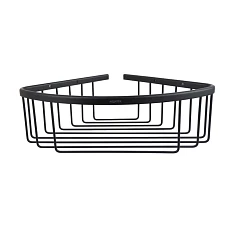 Угловая полка Aquatek Вега AQ4006MB, матовый черный