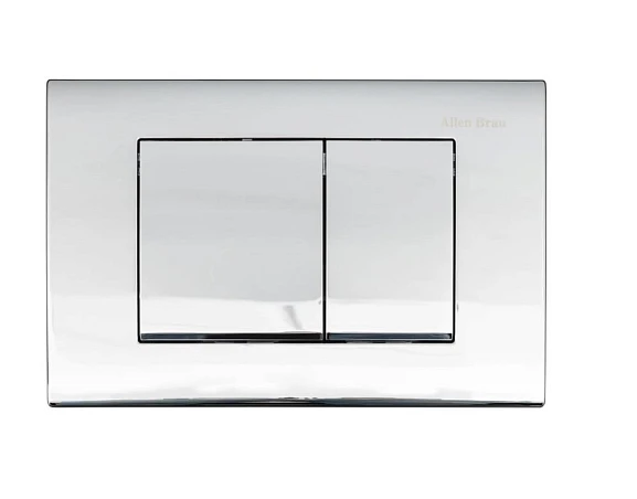 Кнопка смыва Allen Brau Liberty 9.20002.00 пневмо, abs хром