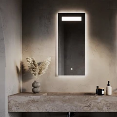 Зеркало Sancos Solo 35*80 с подсветкой