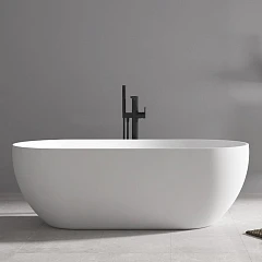 Акриловая ванна ABBER AB9241MW 172х74 белая матовая