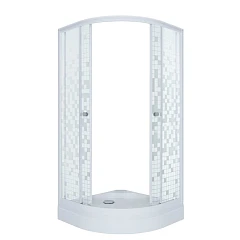 Душевое ограждение Triton Стандарт (мозаика) 100*100*205 А