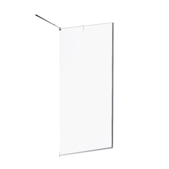 Душевая перегородка AM.PM Func 90*200 профиль матовый хром без поддона