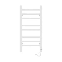 Электрический полотенцесушитель Ларис Лаванда П8 30*70 R белый муар