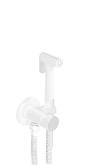 Гигиенический душ со смесителем Boch Mann Braies W CK-P07W скрытый монтаж белый матовый