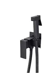 Гигиенический душ со смесителем Boch Mann Resia B CK-P11B скрытый монтаж черный матовый