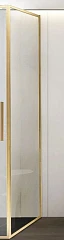 Душевая стенка боковая Vincea Slim Soft VSG-1SS100CLG 100*200 профиль брашированное золото