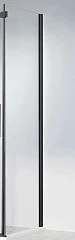 Душевая стенка боковая Vincea Como-N VSG-4CN900CLB 90*195 профиль черный матовый