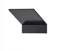 Верхний душ Vincea Futura VSHD-2F11MB черный матовый