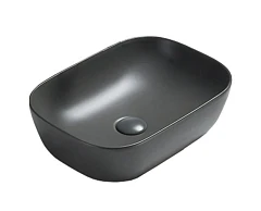 Накладная раковина Vincea VBS-102MA 45,5*32,5 антрацит матовый