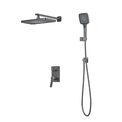 Душевой комплект Iddis Parker PARGM02i67 скрытый монтаж графит матовый