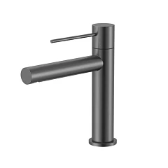 Смеситель Vincea Aspire VBF-4AS01GM для раковины вороненая сталь