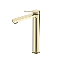 Смеситель Vincea Arco VBF-4AR02BG для раковины брашированное золото