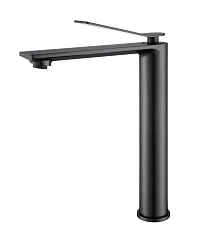 Смеситель Vincea Verse VBF-2VE2GM для раковины вороненая сталь