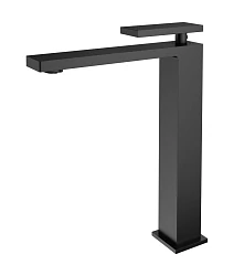 Смеситель Vincea Dice VBF-2DS2MB для раковины черный матовый