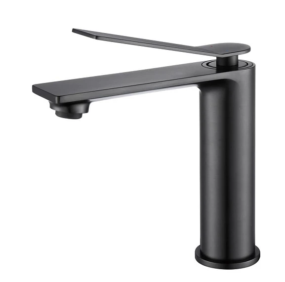 Смеситель Vincea Verse VBF-2VE1GM для раковины вороненая сталь