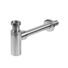 Сифон для раковины Iddis Optima Home OPTBC00i84 бутылочный 1 1/4 матовый хром