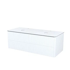 Тумба под раковину Iddis Aiger 120 со столешницей белая