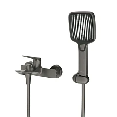 Смеситель Cezares Liner LINER-VD-GM для ванны и душа оружейная сталь